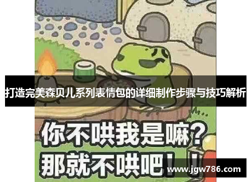 打造完美森贝儿系列表情包的详细制作步骤与技巧解析